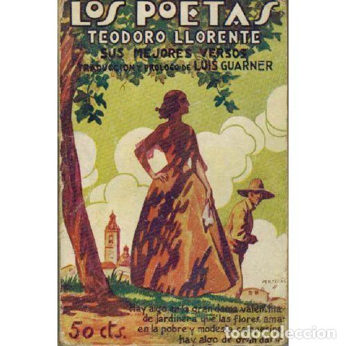 Libros: LOS POETAS - TEODORO LLORENTE