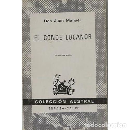 B&uuml;cher: EL CONDE LUCANOR - DON JUAN MANUEL