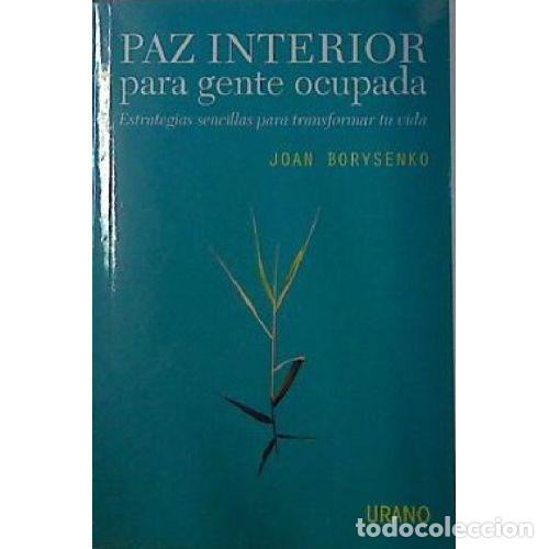 Libros: PAZ INTERIOR PARA GENTE OCUPADA - JOAN BORYSENKO - Foto 1