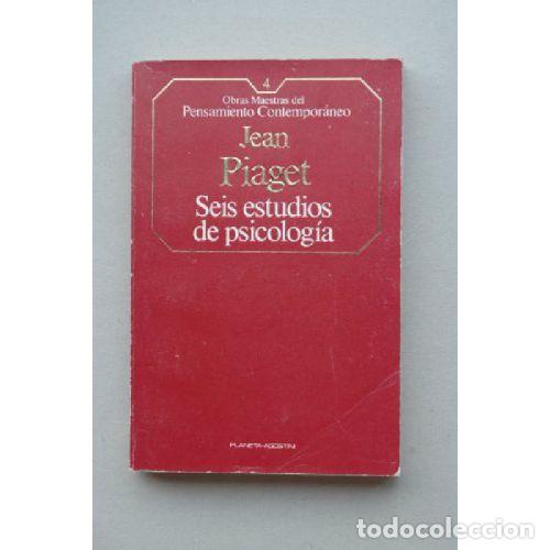 Libros: SEIS ESTUDIOS DE PSICOLOGIA - JEAN PIAGET - Foto 1