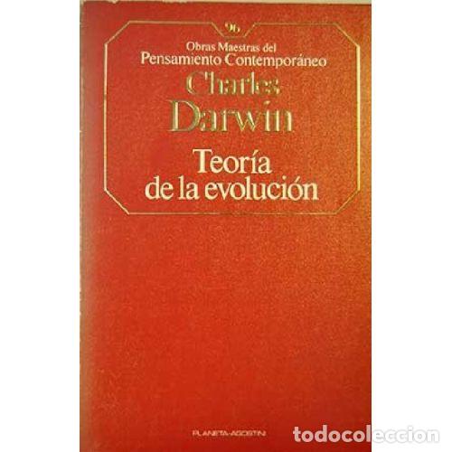 Livres: TEORIA DE LA EVOLUCION - CHARLES DARWIN
