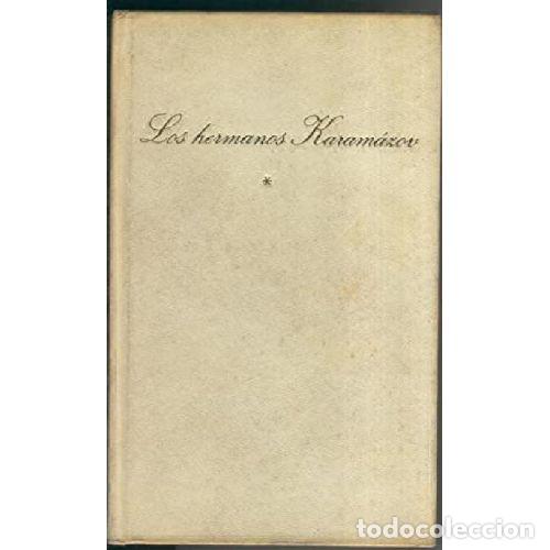 books: LOS HERMANOS KARAMAZOV I / II - FEDOR DOSTOIEVSKI