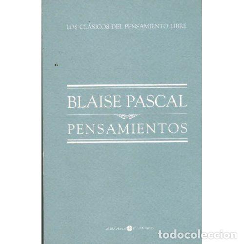 Libros: PENSAMIENTOS - BLAISE PASCAL - Foto 1