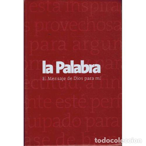 Libros: LA PALABRA - SOCIEDAD BIBLICA