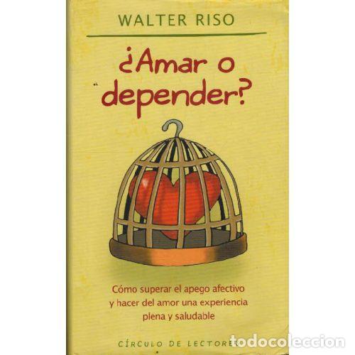 Libros: &iquest;AMAR O DEPENDER? - WALTER RISO - Foto 1