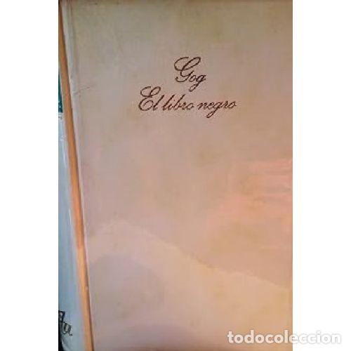 Libri di seconda mano: GOG / EL LIBRO NEGRO - GIOVANNI PAPINI