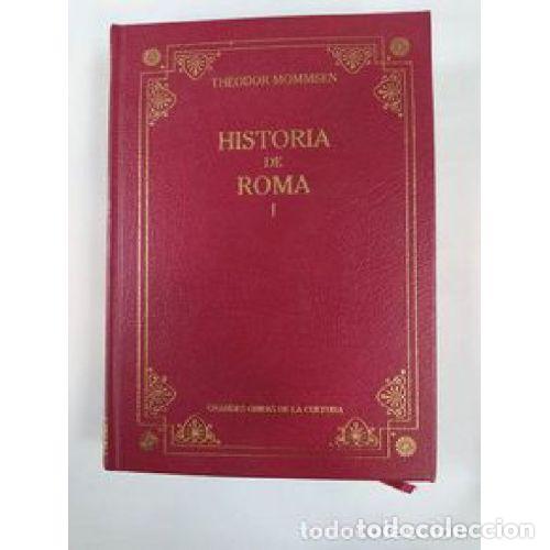 Libri di seconda mano: HISTORIA DE ROMA I - THEODOR MOMMSEN