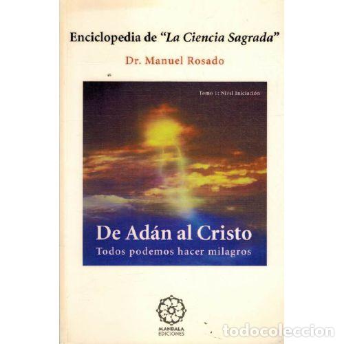 Libros: DE ADAN AL CRISTO - MANUEL ROSADO - Foto 1