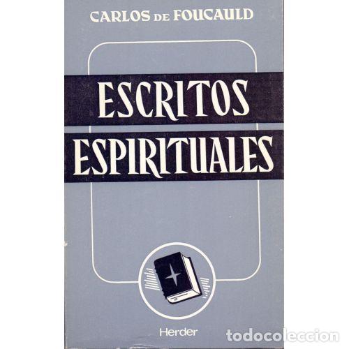 B&uuml;cher: ESCRITOS ESPIRITUALES - CARLOS DE FOUCAULD