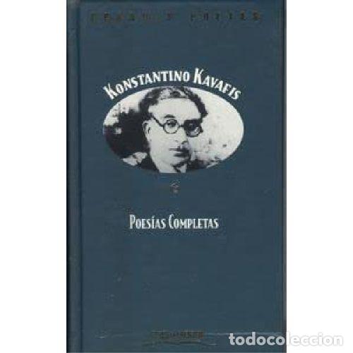 books: POES&Iacute;AS COMPLETAS - KONSTANTINO KAVAFIS