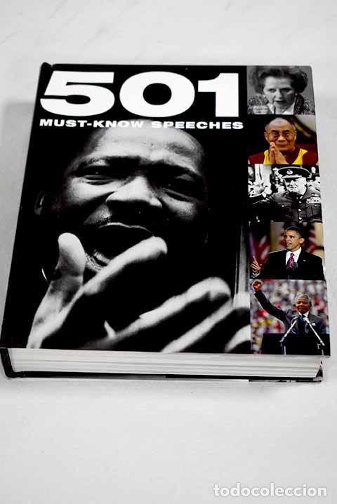 Libri di seconda mano: 501 must-know speeches