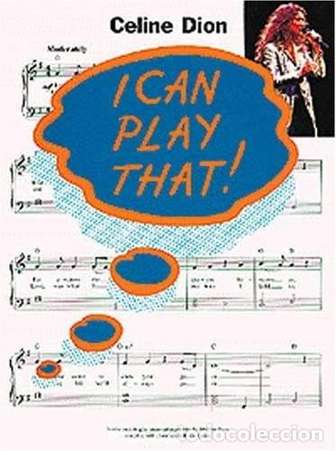 Libros: I Can Play That! Celine Dion- 9780711973770
