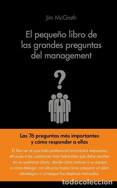 books: El peque&ntilde;o libro de las grandes preguntas del management- 9788416253104