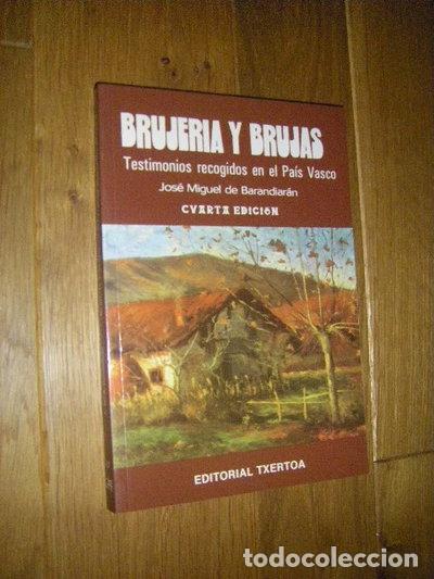 books: Brujer&iacute;a y brujas en los relatos populares vascos- 9788471481290