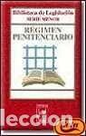 B&uuml;cher: R&eacute;gimen penitenciario- 9788447017584