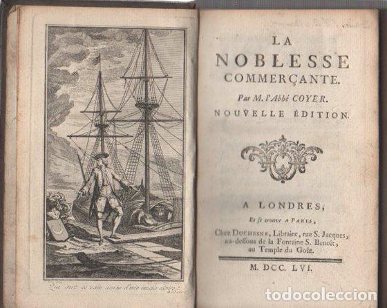 Livros em segunda m&atilde;o: La Noblesse Comer&ccedil;ante - M.l' Abb&eacute; Coyer