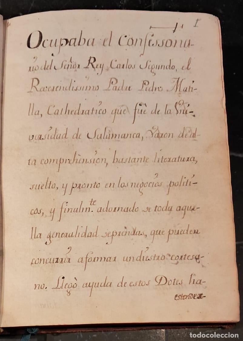 B&uuml;cher: Relaci&oacute;n de algunos sucesos de los &uacute;ltimos a&ntilde;os del reinado de Carlos II - NO CONSTA AUTOR