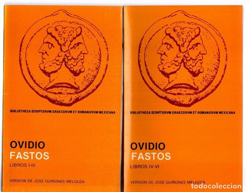 B&uuml;cher: Fastos. Libros I-III y IV-VI - Ovidio
