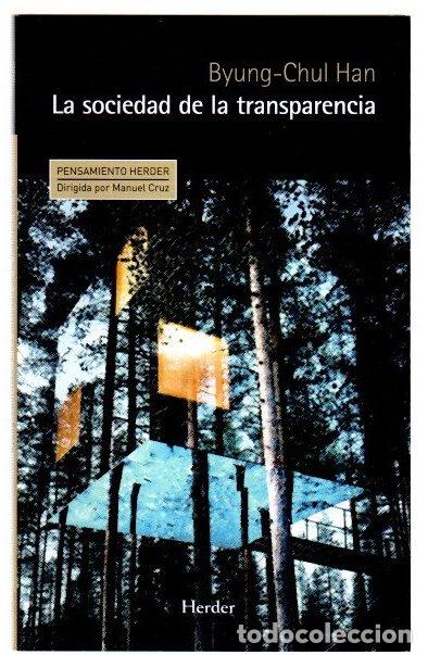 Libri di seconda mano: La sociedad de la transparencia - Han, Byung-Chul