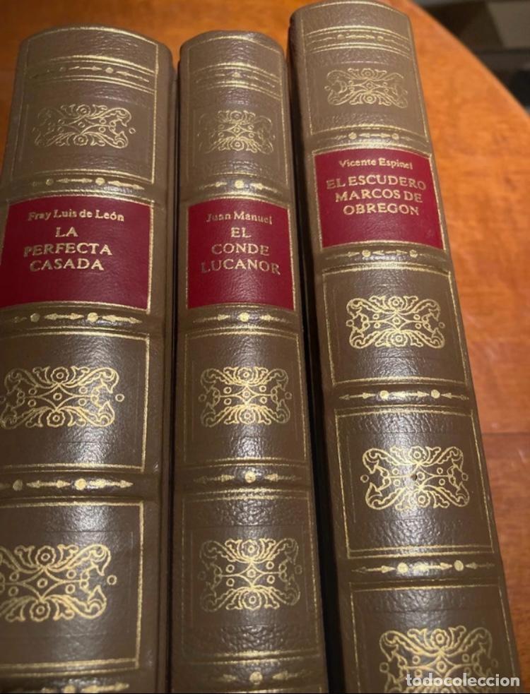 Libri di seconda mano: COLECCI&Oacute;N COMPLETA Cl&aacute;sicos Espa&ntilde;oles - 3 Tomos Facs&iacute;mil - C&iacute;rculo del Bibli&oacute;filo 1979 - EDICI&Oacute;N LIM