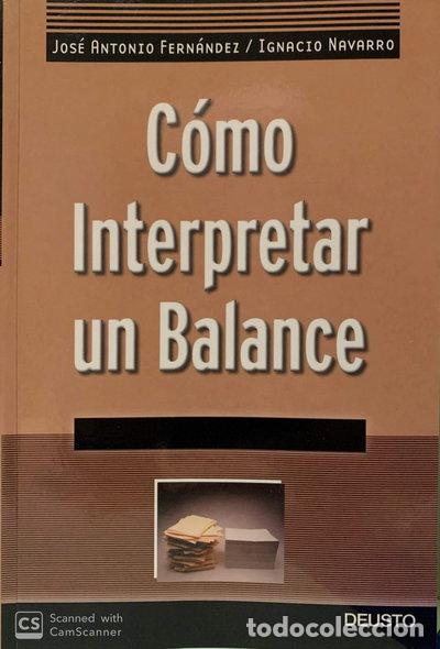 B&uuml;cher: C&oacute;mo interpretar un balance- 9788423420285