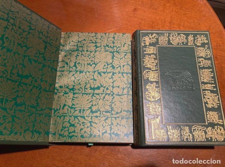 B&uuml;cher: COMENTARIOS DE JULIO C&Eacute;SAR - Guerra de las Galias 2 Tomos C&iacute;rculo del Bibli&oacute;filo 1978 - PLENA PIEL