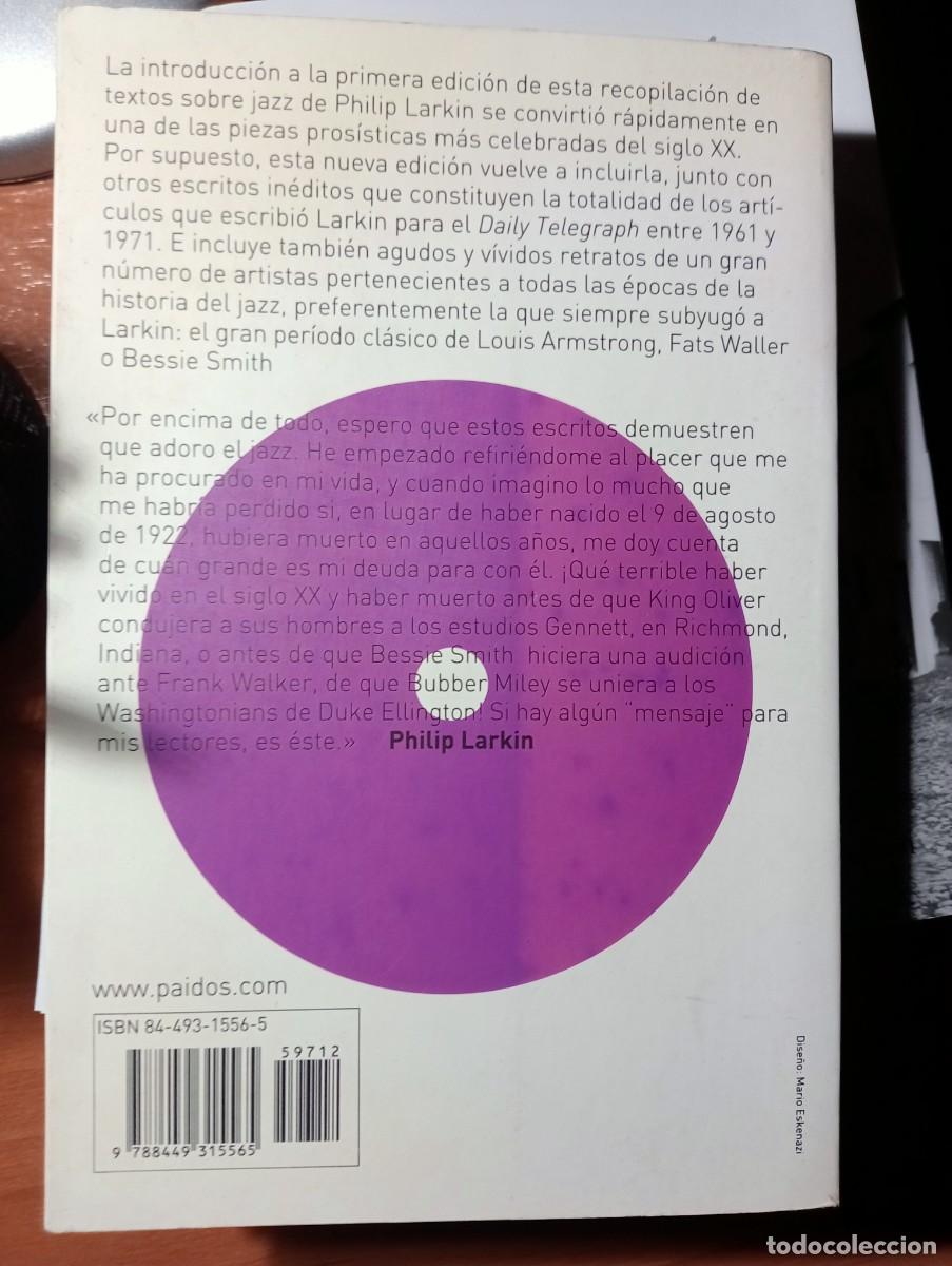 Libros: Philip Larkin, All What Jazz - Foto 2