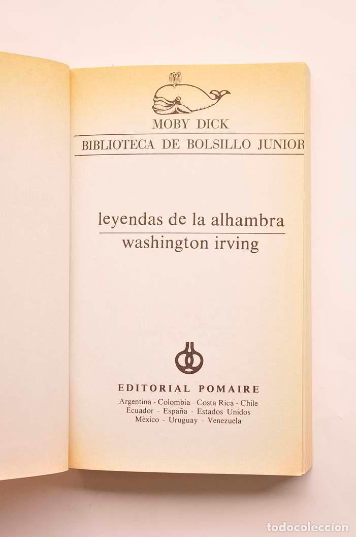Libros: Leyendas de la Alhambra - IRVING, Washington - Foto 2