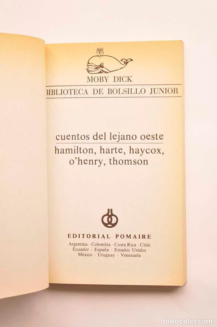 Libros: Cuentos del Lejano Oeste - HAMILTON, HARTE, HAYCOX, OHENRY, THOMSON - Foto 2