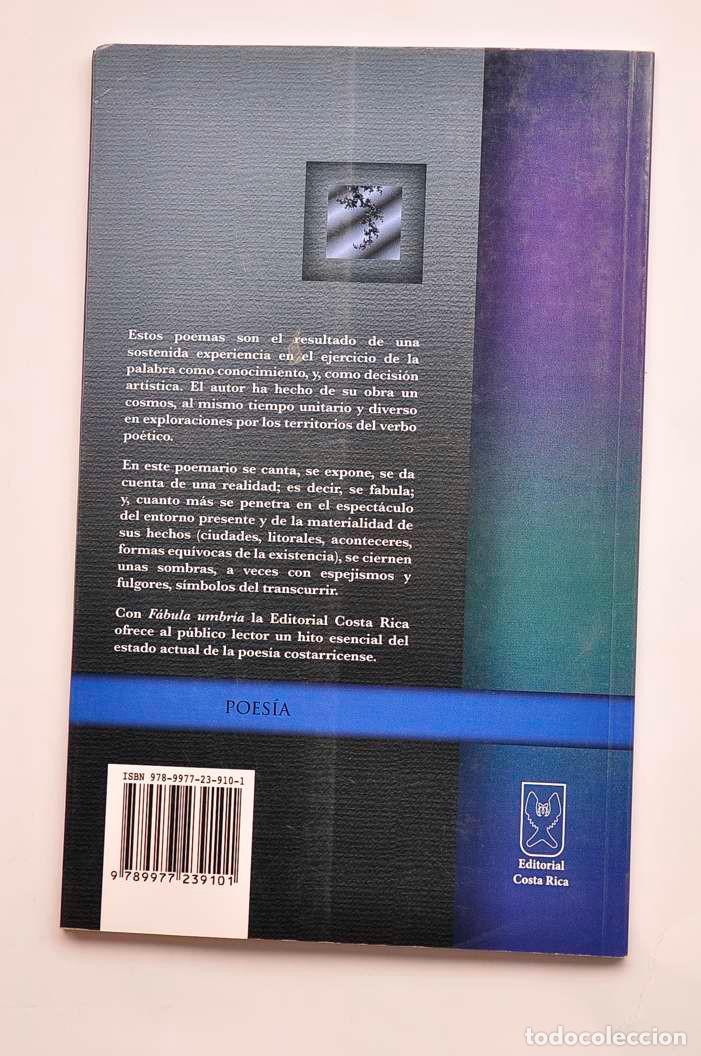 Libros: F&aacute;bula umbr&iacute;a - MONGE, Carlos Francisco - Foto 4