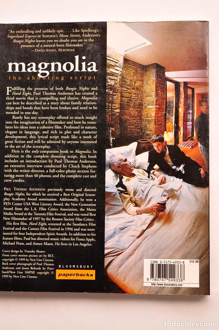 Libros: Magnolia. The shooting script - ANDERSON, Paul Thomas - Foto 5