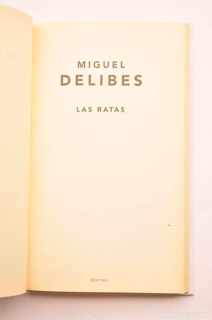 Libros: Las ratas - DELIBES, Miguel - Foto 2