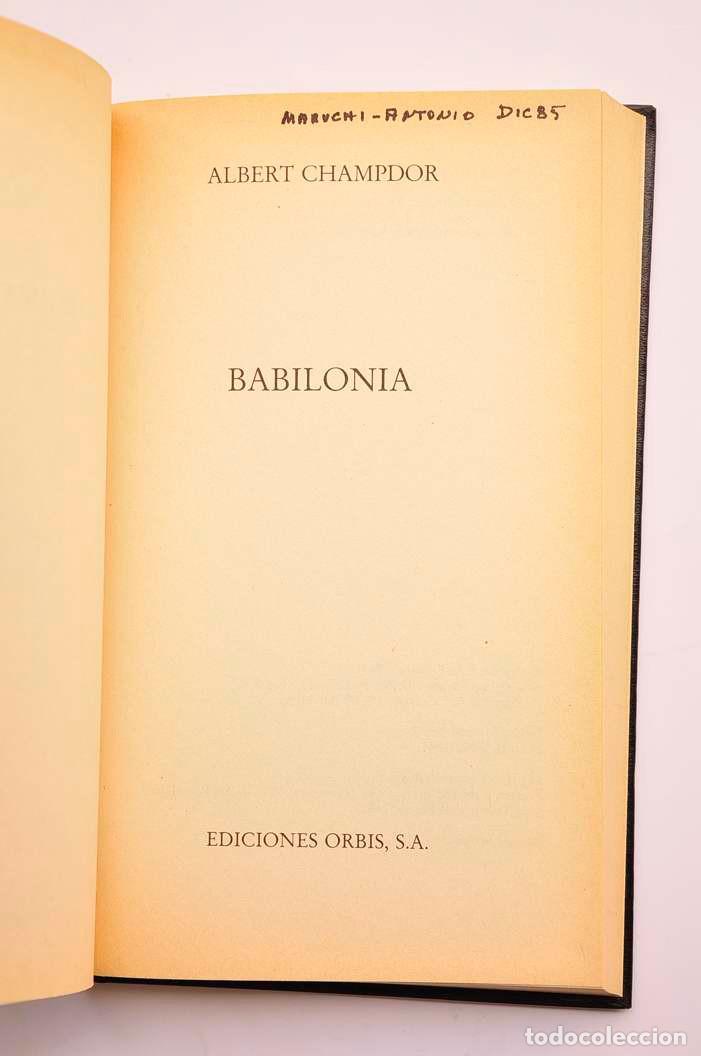 Libros: Babilonia - CHAMPDOR, Albert - Foto 2