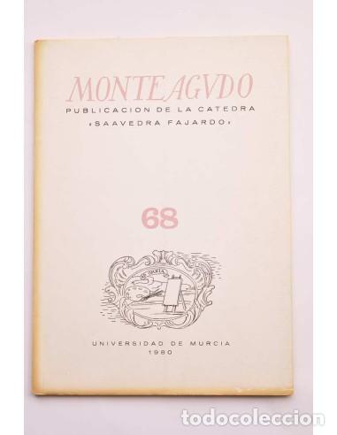 Libri di seconda mano: Monteagudo : publicaci&oacute;n de la C&aacute;tedra Saavedra Fajardo. N&ordm; 68 - AUTORES VARIOS