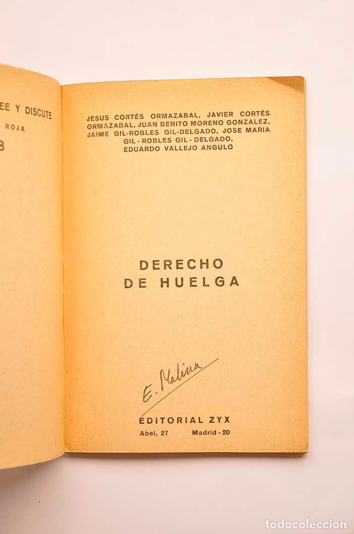Libros: Derechos de huelga - AUTORES VARIOS - Foto 2