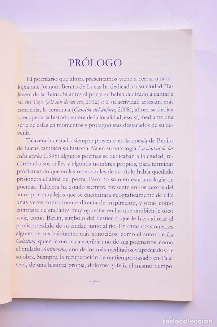 Libros: Oda a mi ciudad - BENITO DE LUCAS, Joaqu&iacute;n - Foto 3