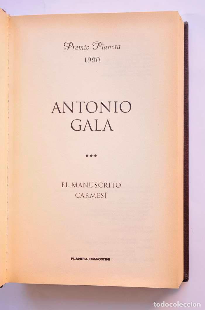 Libros: El manuscrito Carmes&iacute; - GALA, Antonio - Foto 3