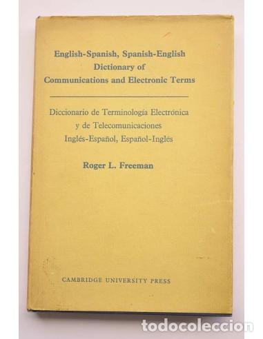 Libros: Diccionario de terminolog&iacute;a electr&oacute;nica y de telecomunicaciones. Ingl&eacute;s-espa&ntilde;ol, espa&ntilde;ol-ingl&eacute;s - FR