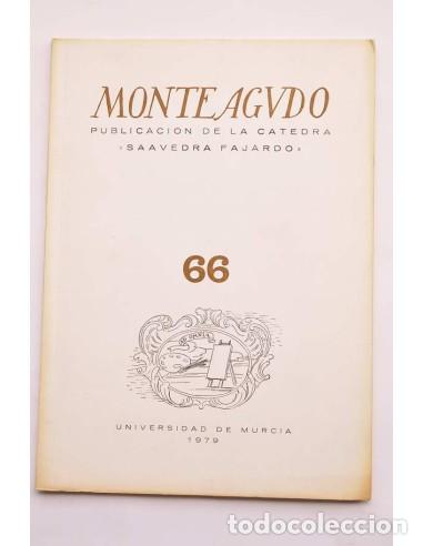 Libros: Monteagudo : publicaci&oacute;n de la C&aacute;tedra Saavedra Fajardo. N&ordm; 66 - AUTORES VARIOS