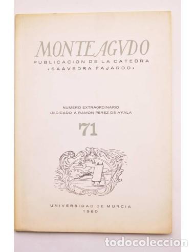 Libros: Monteagudo : publicaci&oacute;n de la C&aacute;tedra Saavedra Fajardo. N&ordm; 71 - N&uacute;mero extraordinario dedicado da R