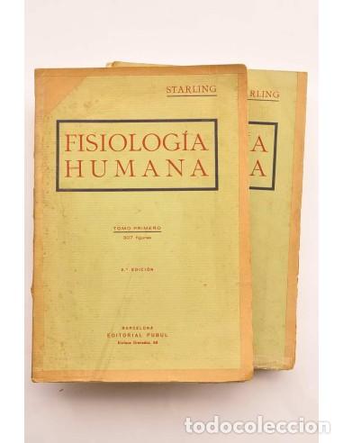 Libros: Fisiolog&iacute;a humana - STARLING, Ernesto H.