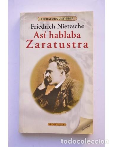 Libros: As&iacute; hablaba Zaratustra - NIETZSCHE, Friedrich Wilhelm