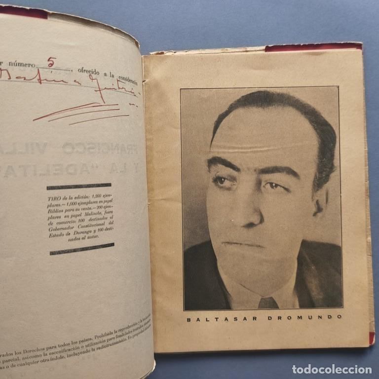 Libros: Francisco Villa y la &rdquo;Adelita&rdquo;. - Dromundo, Baltasar. - Foto 3