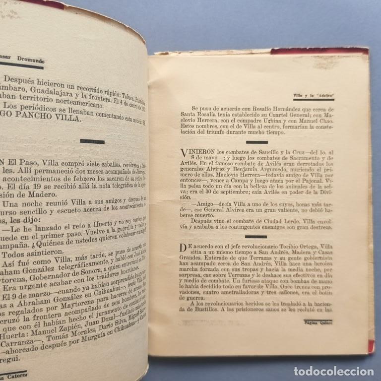 Libros: Francisco Villa y la &rdquo;Adelita&rdquo;. - Dromundo, Baltasar. - Foto 4
