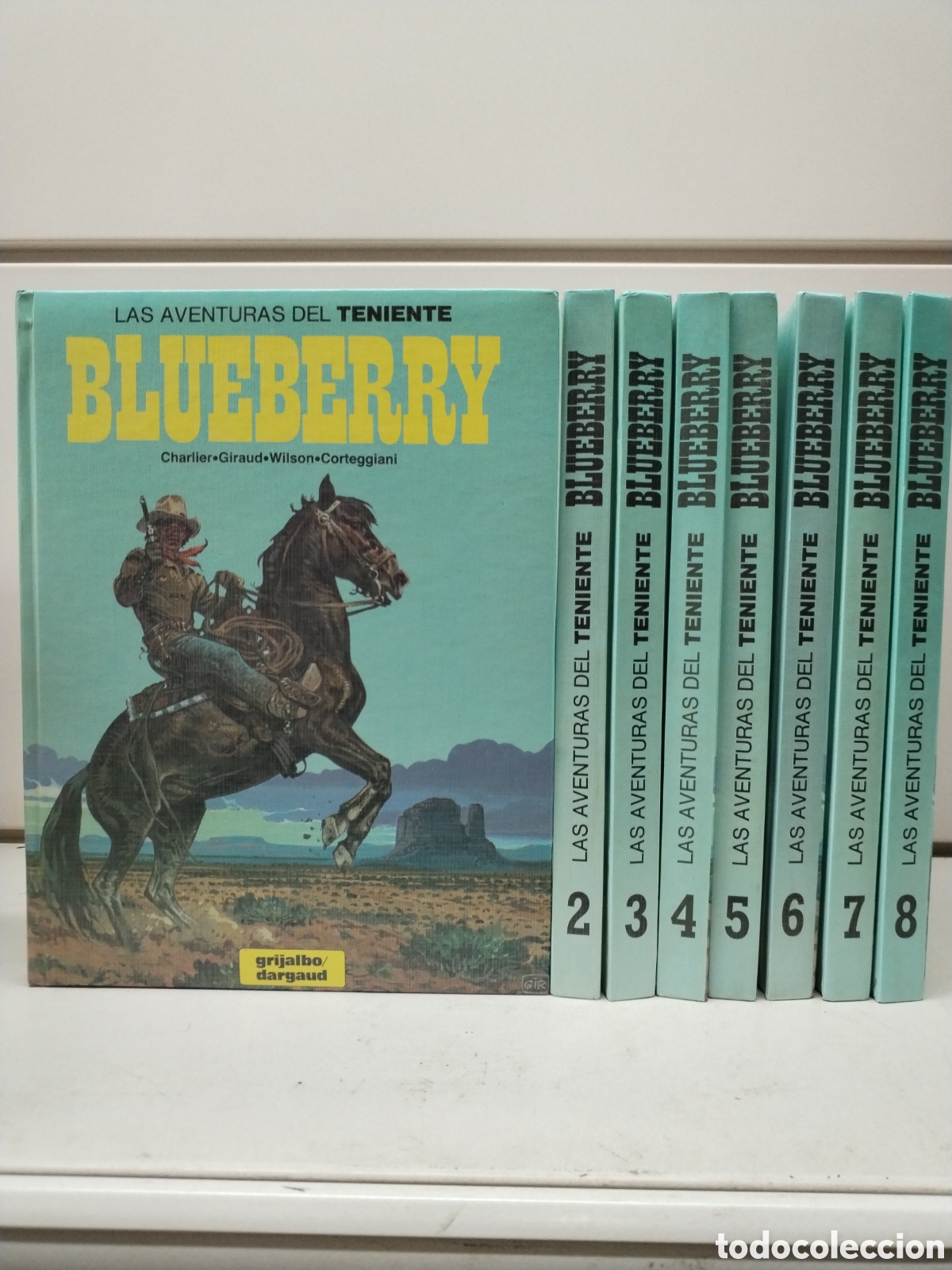 Livros em segunda m&atilde;o: BLUEBERRY - 8 TOMOS - 31 AVENTURAS - Charlier; Giraud; Wilson; Corteggiani