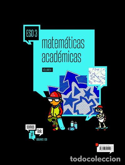 Libri di seconda mano: Matem&aacute;ticas Acad&eacute;micas 3&ordm; ESO- 9788426399144