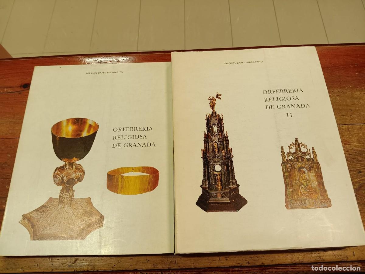 Libri di seconda mano: CAPEL MARGARITO, MANUEL - Orfebrer&iacute;a religiosa de Granada. Tomos I y II