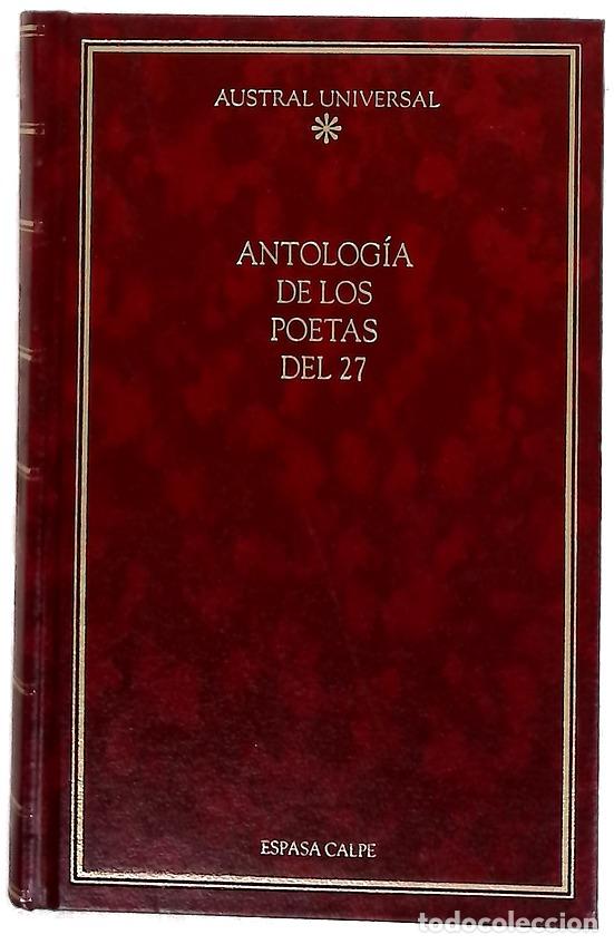 books: Antolog&iacute;a de los poetas del 27