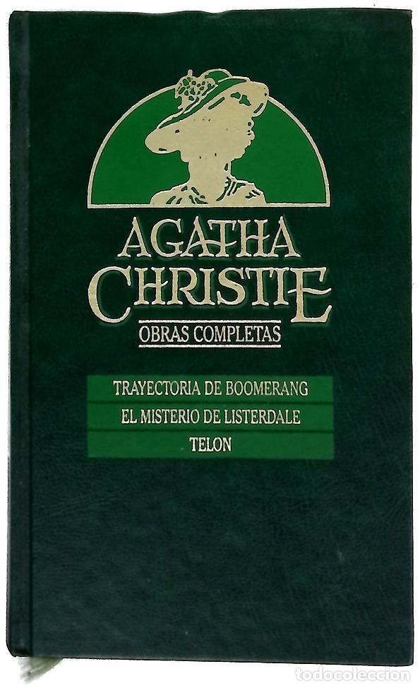 books: Trayectoria de boomerang ; El misterio de Listerdale ; Tel&oacute;n
