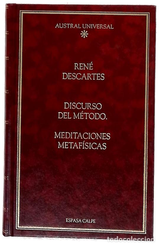 Libros: Discurso del m&eacute;todo ; Meditaciones metaf&iacute;sicas - Foto 1